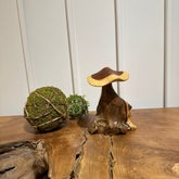 Wooden Based Mushroom Design 1 (Set of 2) - AVRS FURNITURE